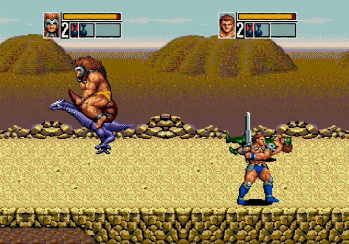 Golden Axe 3 - геймплей игры Sega Mega Drive\Genesis